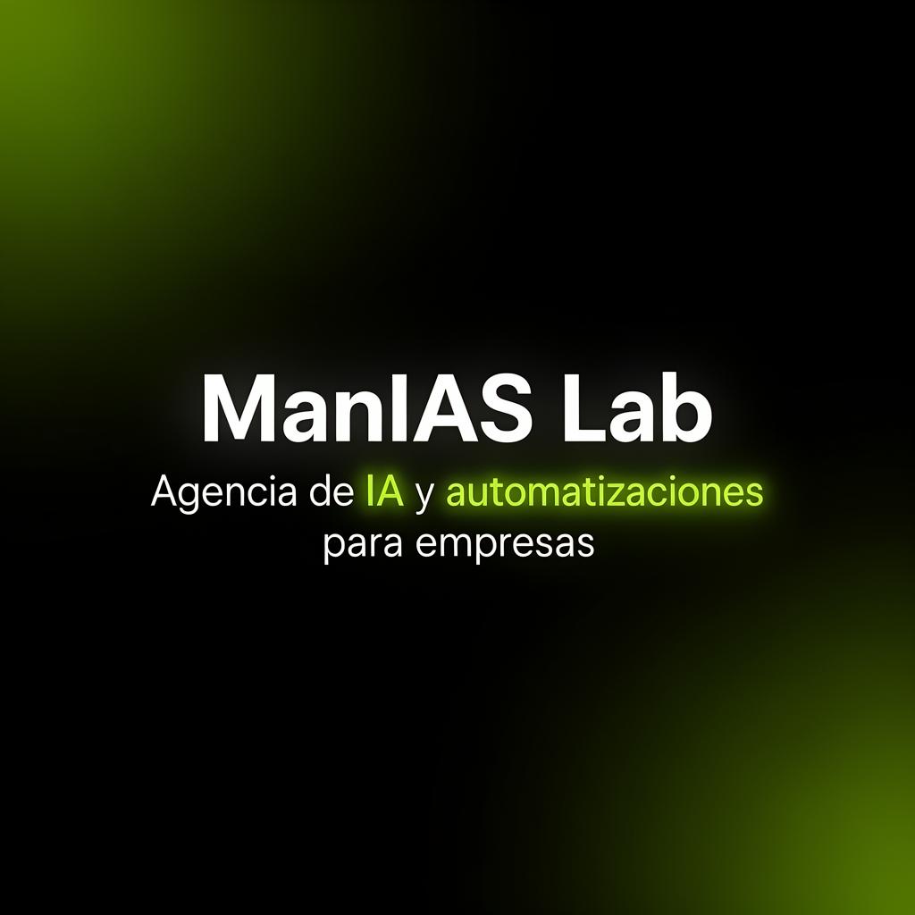 Servicios de IA y Automatización para Empresas · ManIAS Lab